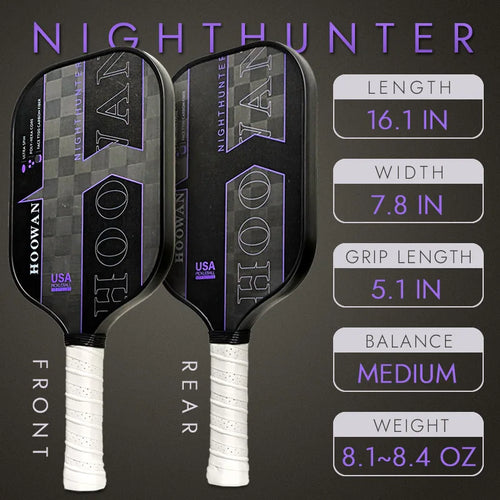 HOOWAN NIGHTHUNTER Pickleball Paddle